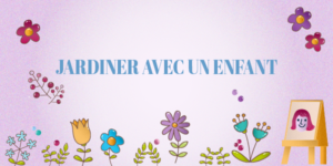 illustration jardin enfant